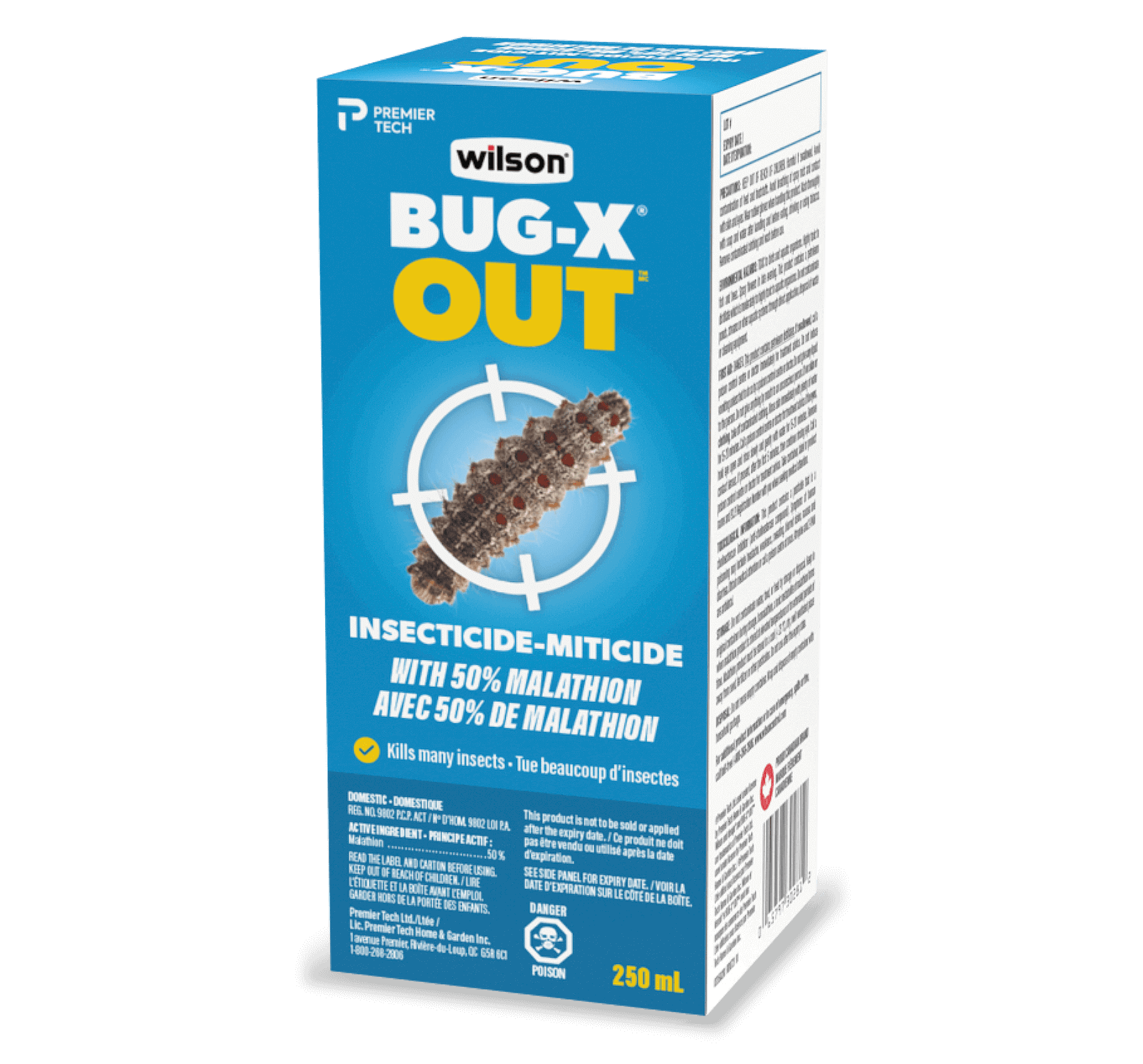 Wilson® BUG-X OUT® Insecticide Miticide with 50% Malathion | Wilson Control