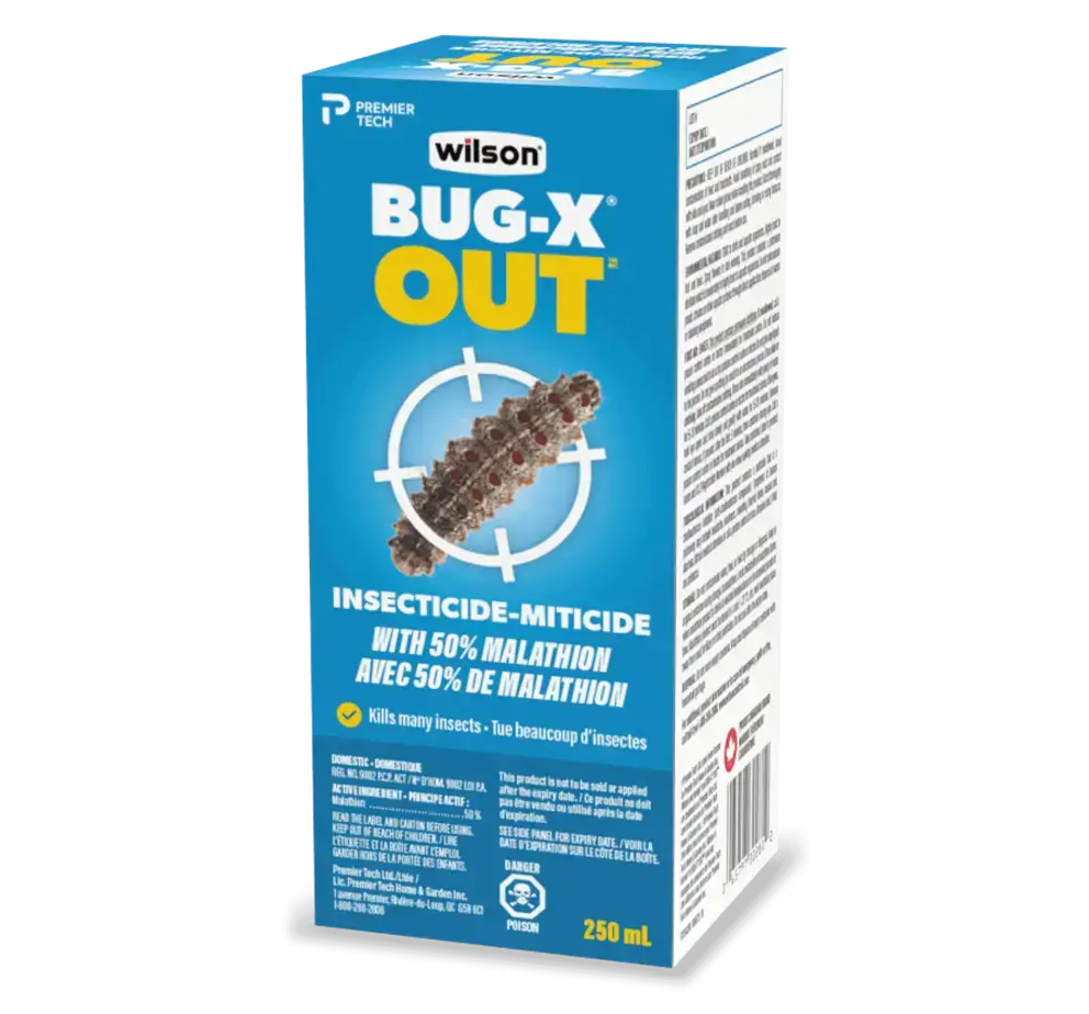 BUG-X OUT Insecticide Miticide is a broad-spectrum insecticide spray controlling more than 20 insects