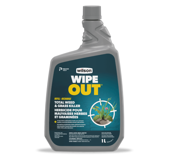 Refill your WIPE OUT Products easily with this bottle