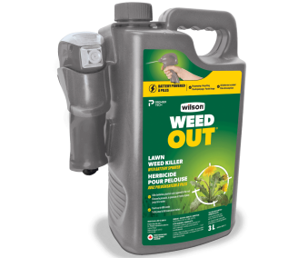 Easy to use Wilson WEED OUT Lawn Weed Killer with Battery Sprayer