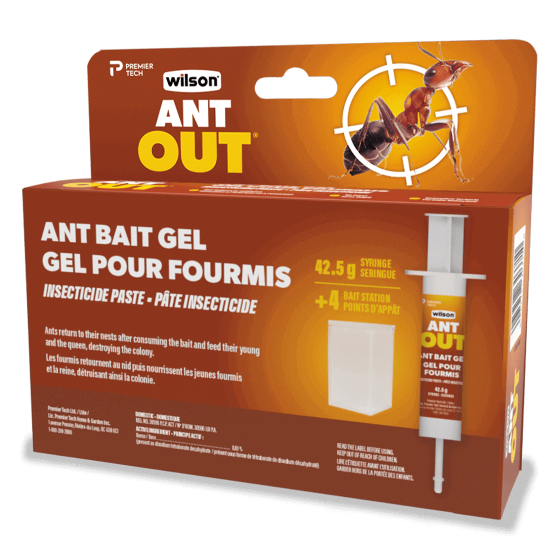 K-Ocide- Gel Anti-Fourmis - Fourmillères - Appât en Gel - Pour Insecte Prêt  à l'Emploi et Réutilisable - 50 mL : : Jardin