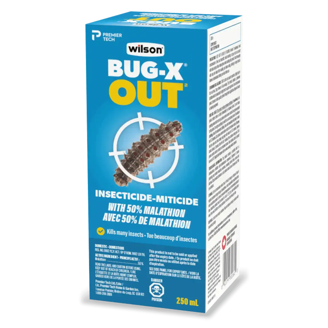 BUG-X OUT Insecticide Miticide is a broad-spectrum insecticide spray controlling more than 20 insects