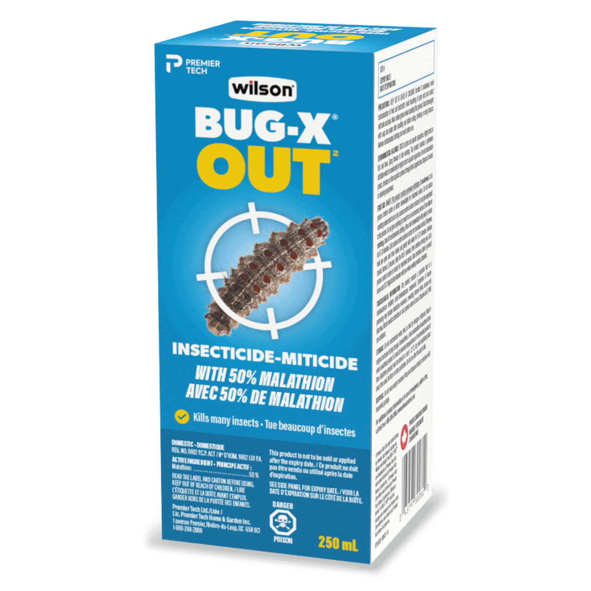 BUG-X OUT Insecticide Miticide is a broad-spectrum insecticide spray controlling more than 20 insects