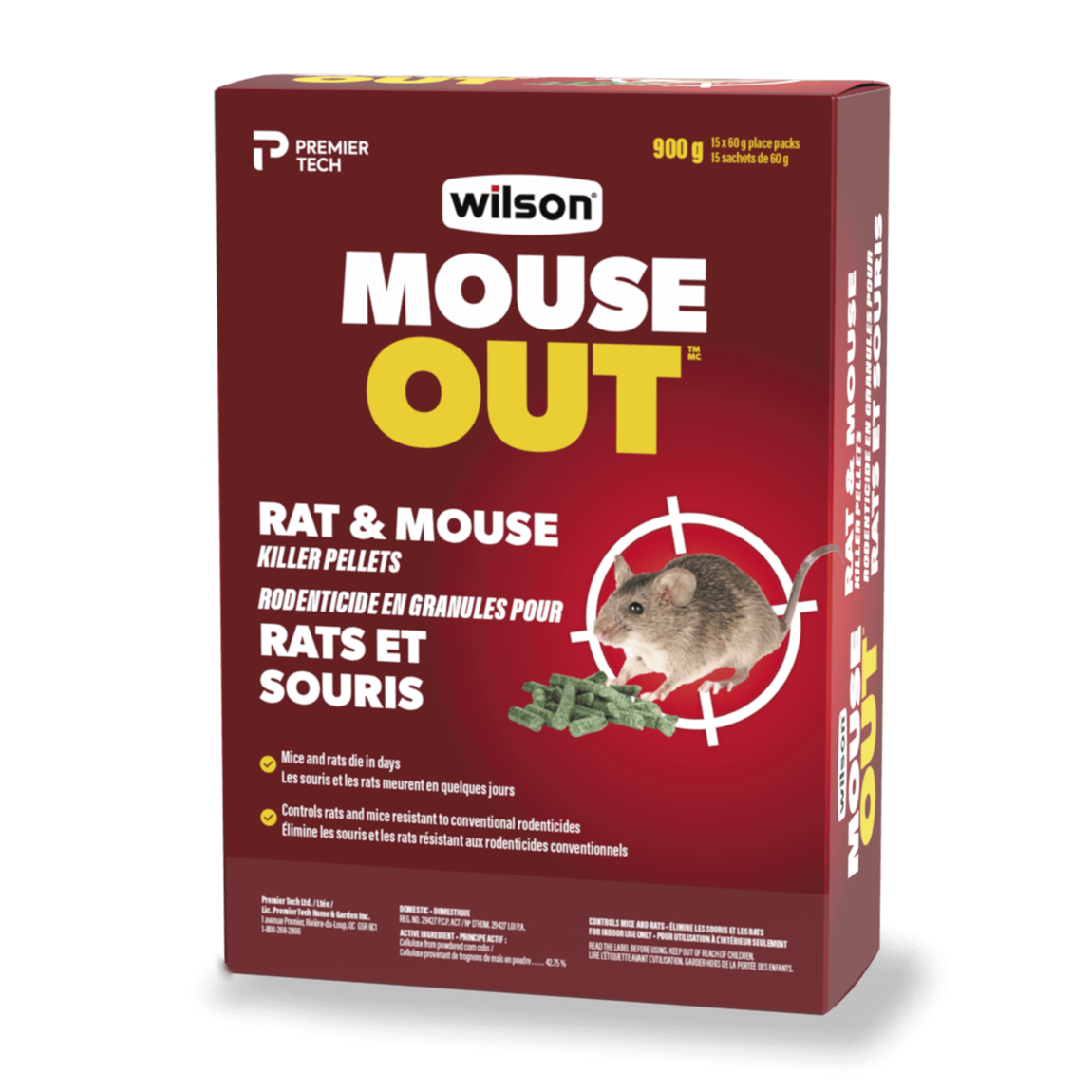 Acto Piège à glu rats et souris x 2