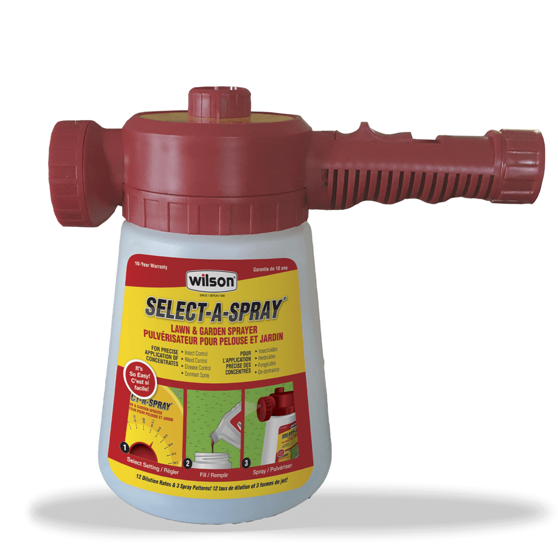 Vaporisateur pour pelouses et jardins Select-A-Spray de Wilson