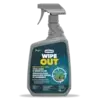 Use Wilson WIPE OUT Total Weed and Grass Killer Spray on patios and driveways