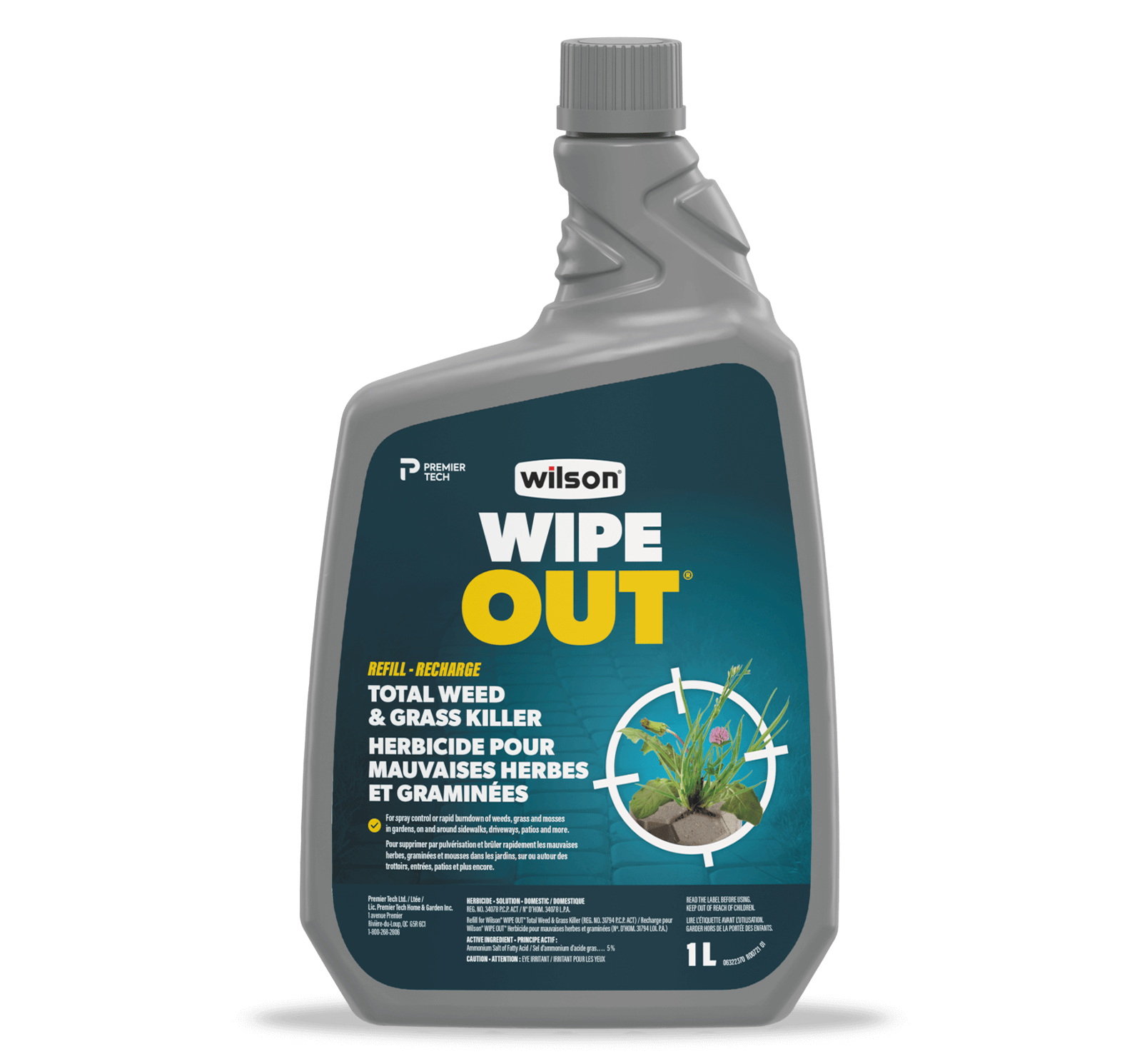 Wilson WIPE OUT Total Weed & Grass Killer Refill